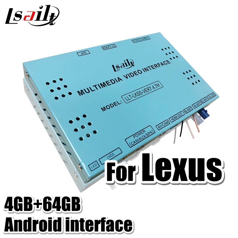 4 ГБ PX6 Android 9 0 CarPlay Box для Lexus RC RX IS LS NX GS GX etc.2014-2019 видеоинтерфейс