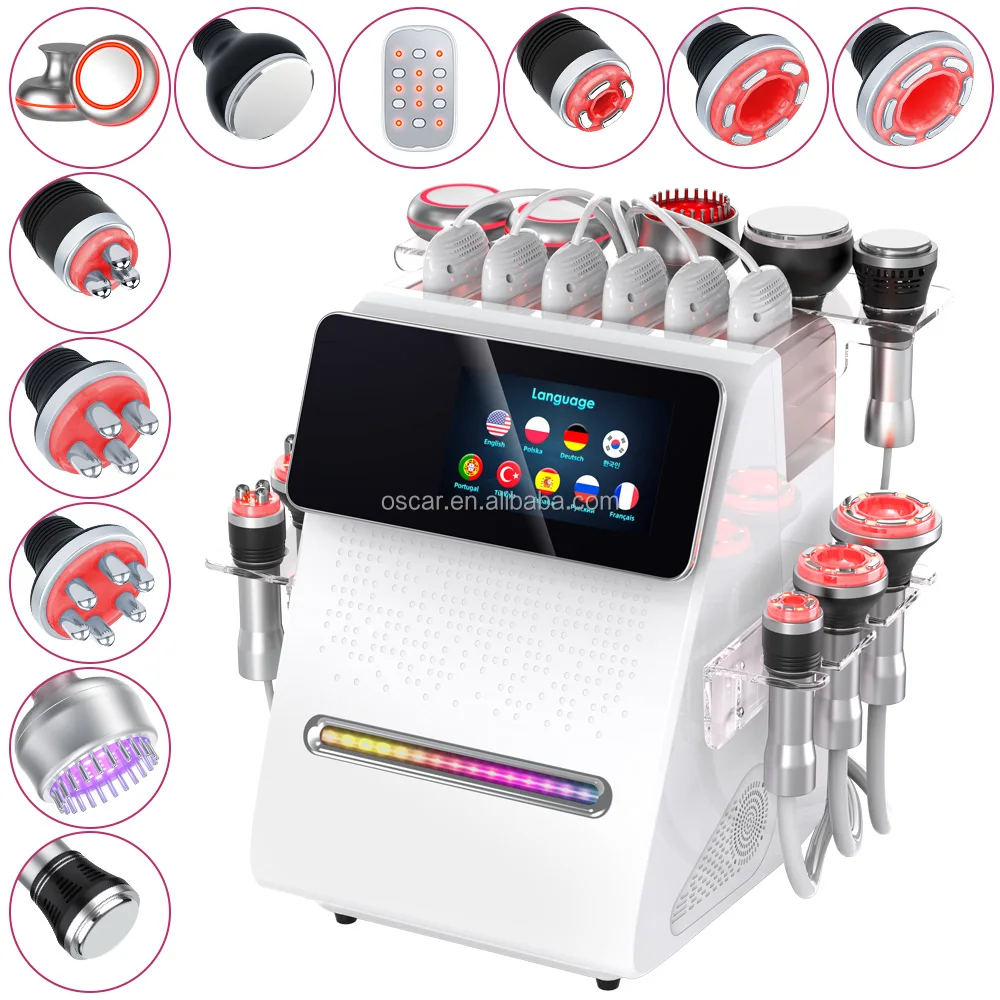 Promotion price Salon 11 in 1 80k quick lipo fat loss rf vacuum body slimming cavit machine 80k