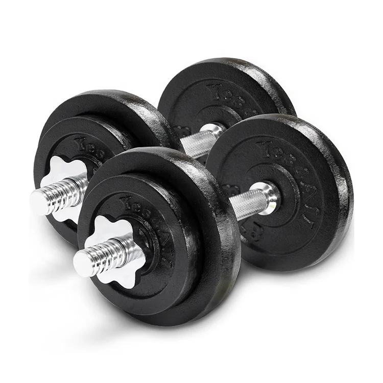 Home Fitness Top Quality Free Weight 40 Kg Dumbbell Set Adjustable