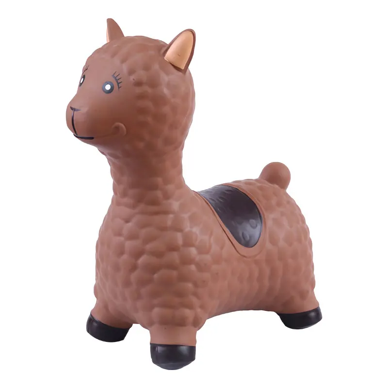 New design inflatable hopper animals Jumping Animal alpaca ride on toy Lama