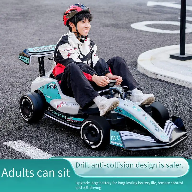 Good Price Drift Children Ride On Electric Pedal Kids Off Road Buggy Racing Electric Go-kart Car Karting Go Karts