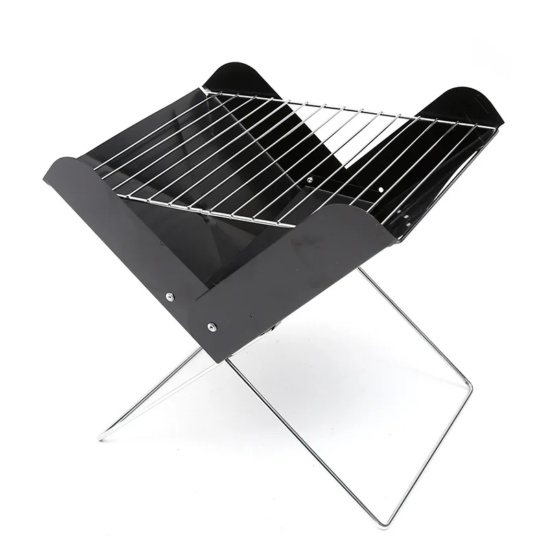 2024 Factory Price High quality X Type Outdoor Charcoal Foldable Titanium Portable Flat Top Korean BBQ Grill Table Hot Sale!