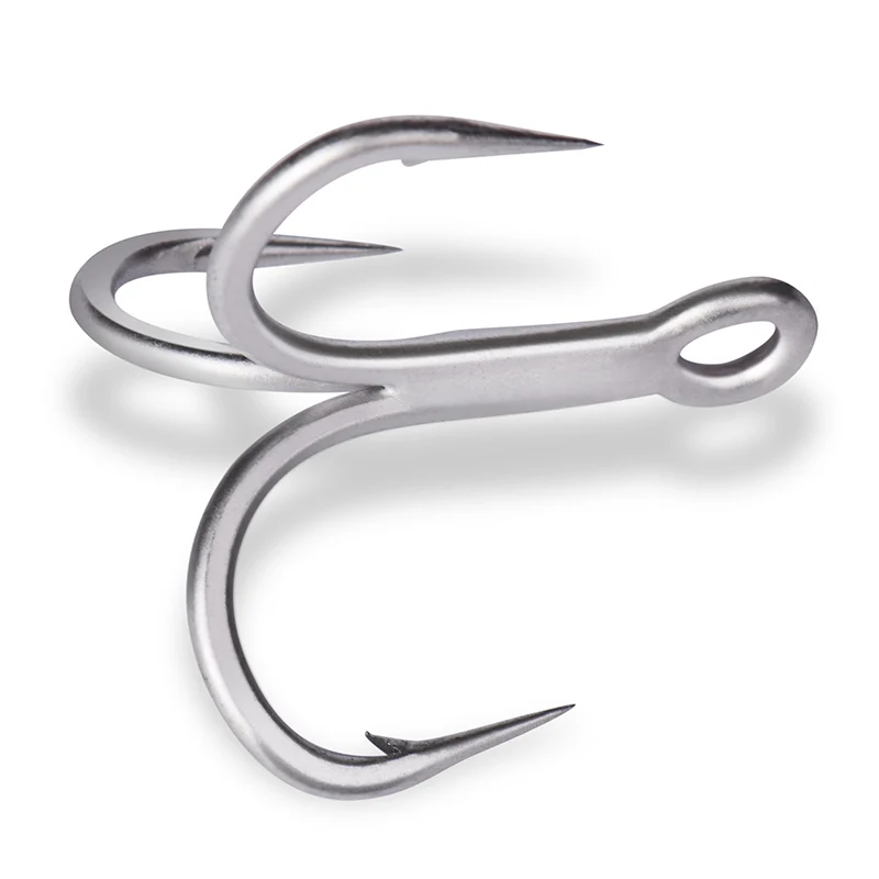 Mustad 36328 7X strong Sea fishing tackle Bulk classic Triple fish hook Mustad