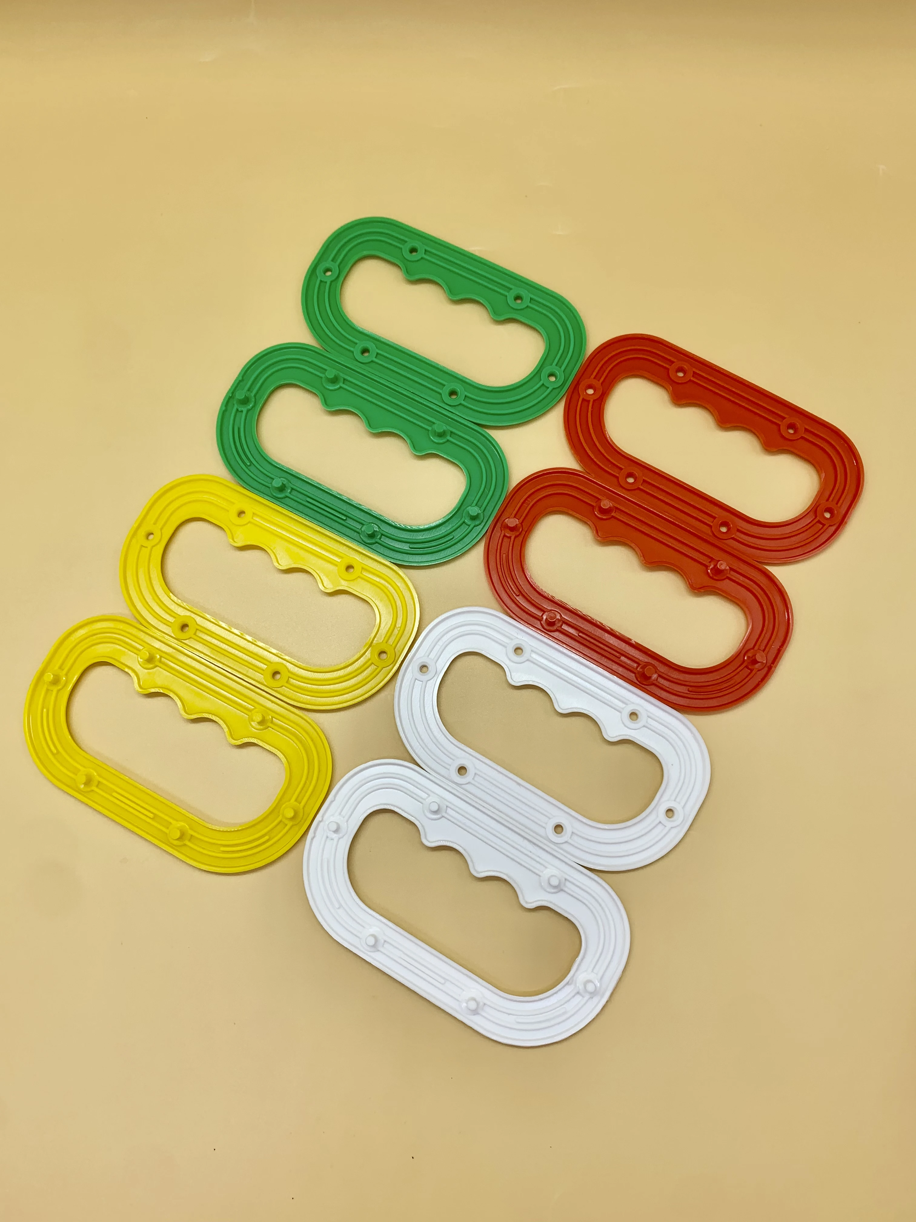 China Manufacturer Supply High Quality Plastic Handle Hand- Held Tote PP For Plastic Rice  Packing Bag