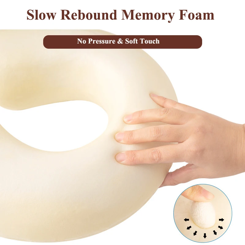 Fast ship Mulberry silk eye mask with silk U Shape Memory Foam neck pillow in bag  3pc silk travel set