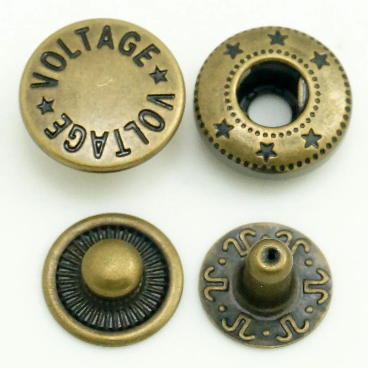 Press snap button metal buttons snaps buttons for clothes