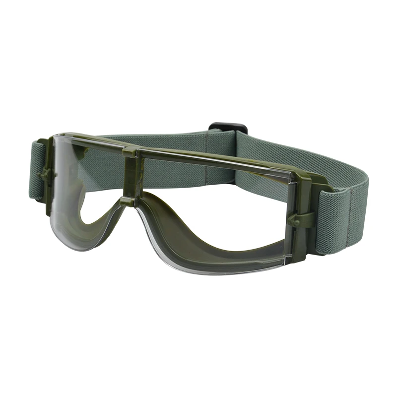 Factory Shooting goggles outdoor CS clear goggles grade men tactical glasses