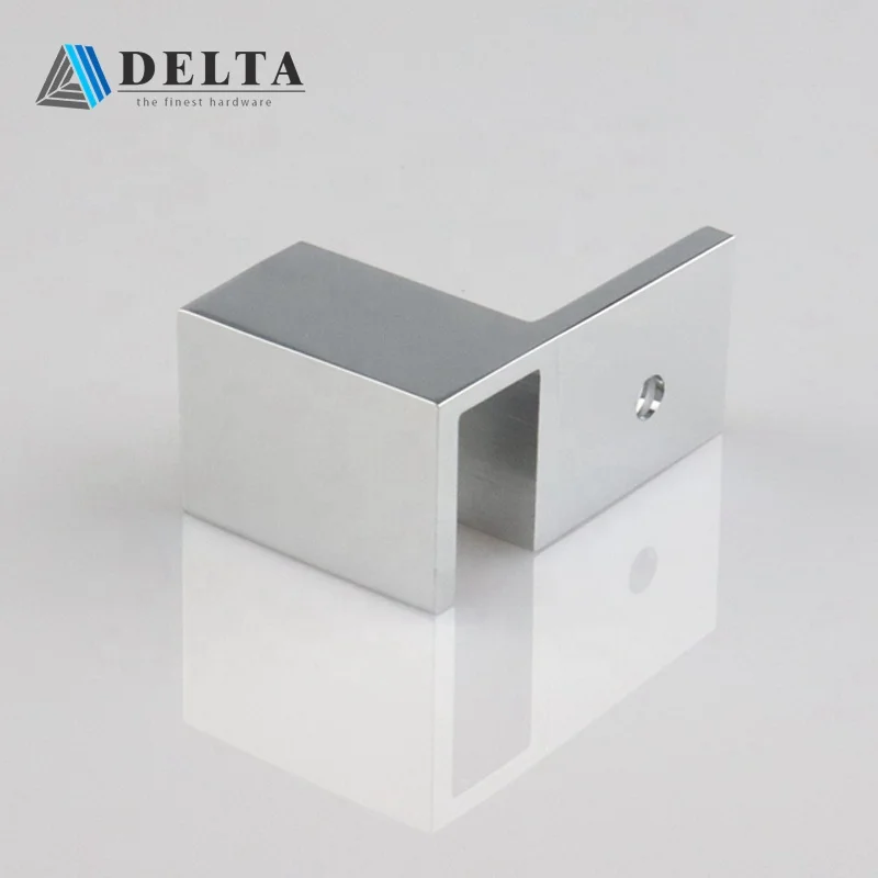 High quality brass glass connector clamp bracket Suitable for 90 degree wall to glass