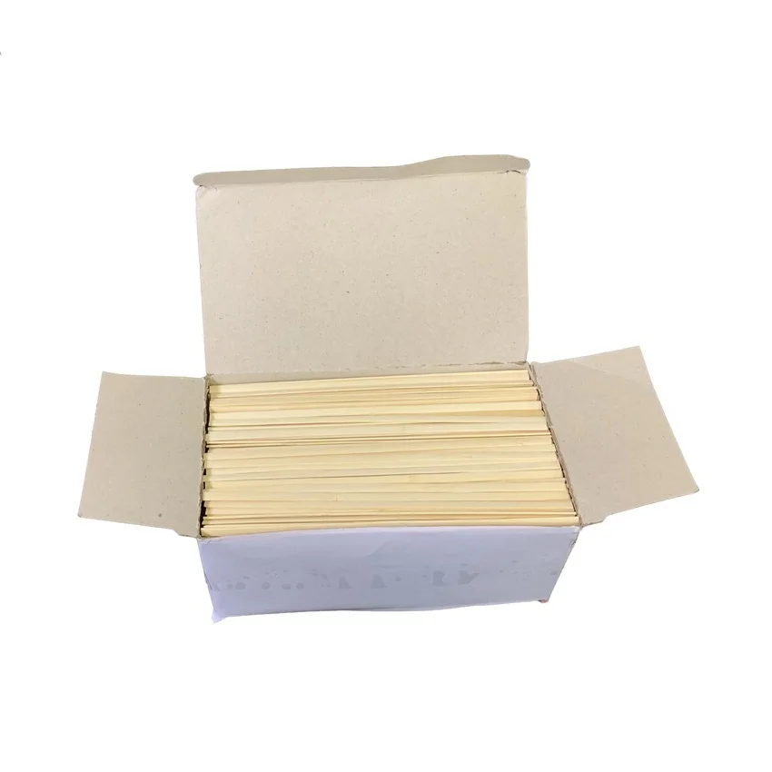 170 mm Bamboo Coffee Stirrers Paper Wrapped Maker Wholesale Customized Logo Coffee Stirrers For Sugar Mixer
