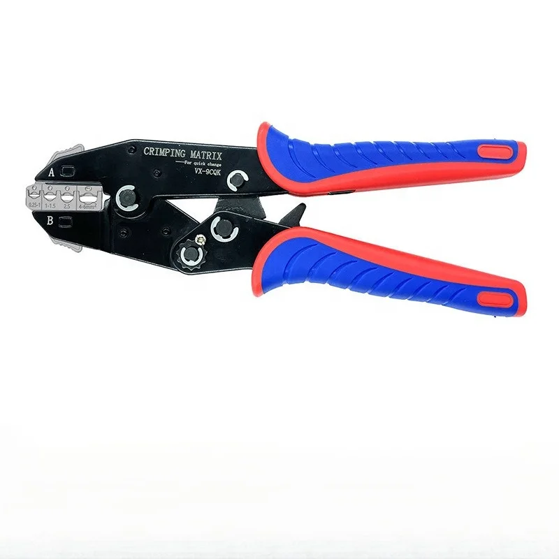 Terminals Crimping Tools VK-10WF 23-7AWG 0.25-10mm2 Automotive Plier Ratcheting Wire Crimper