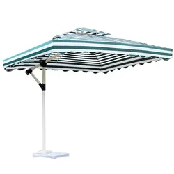 Outdoor Umbrella Big Size Side Column Square Outdoor Garden Parasol Patio Umbrellas