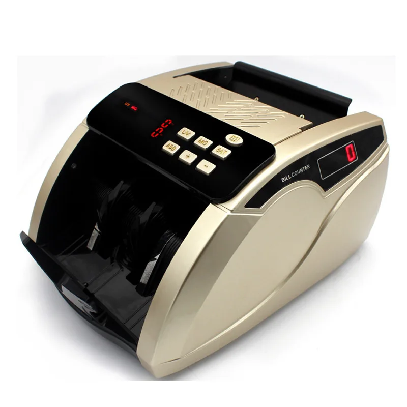 mini portable money discriminator counterfeit  money detector counter
