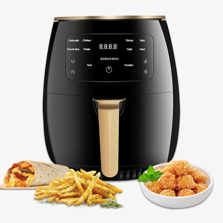8 in 1 Air fryer Oven LCD Digital Screen Temperature Control WIth Certification