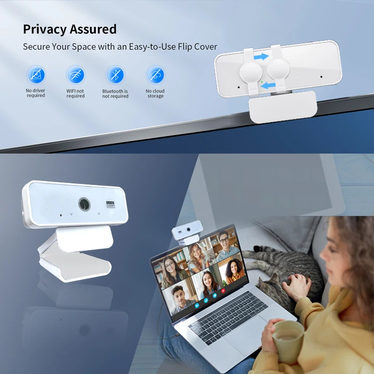 Conferencing 2MP FHD 1080P Webcam 30fps Camera Built-in Microphone Web Cam Video Conference Auto Focus Camera