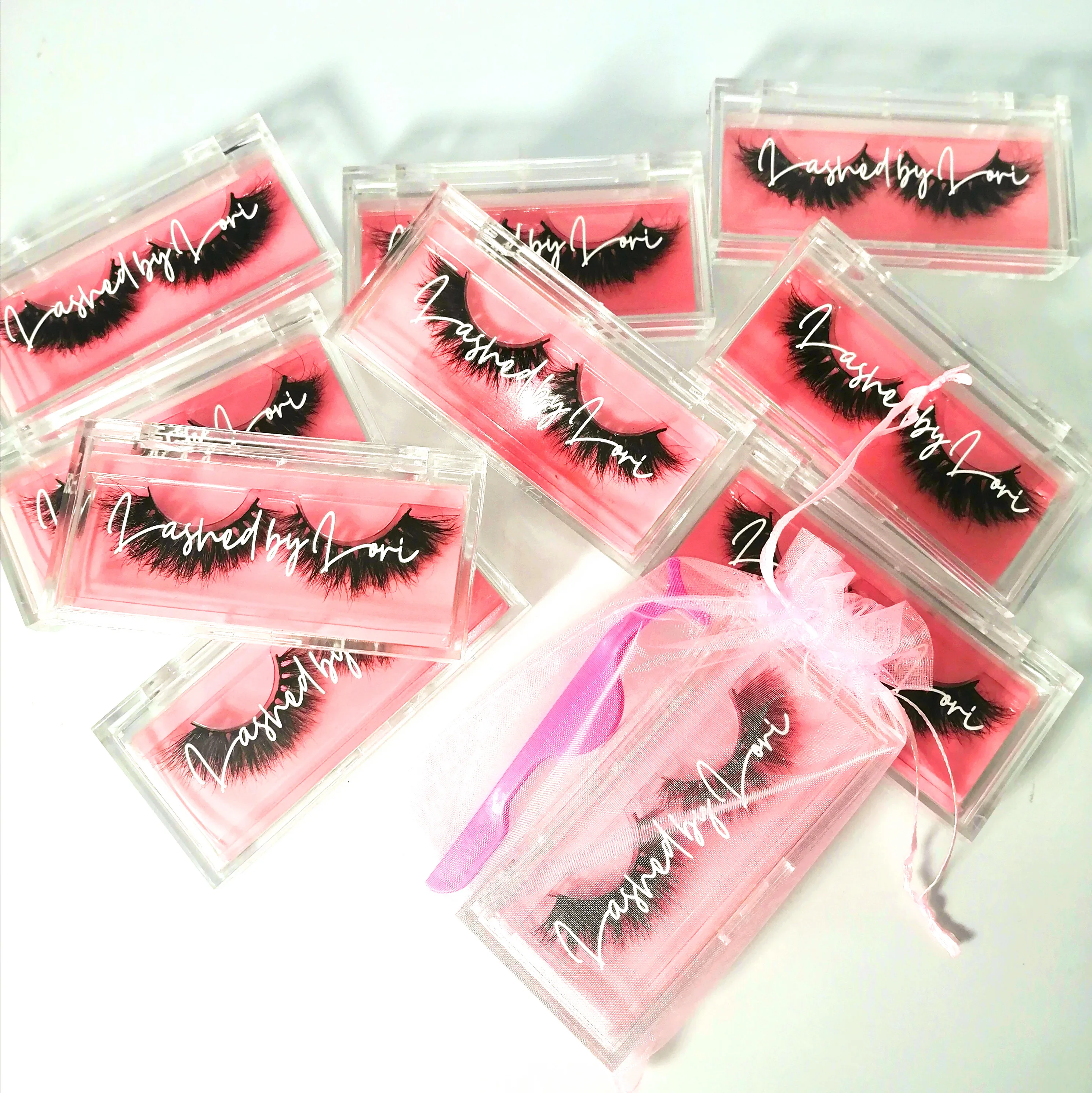 Ресницы из норки 20 мм ресницы от поставщика прозрачные lashes5d оптовый поставщик