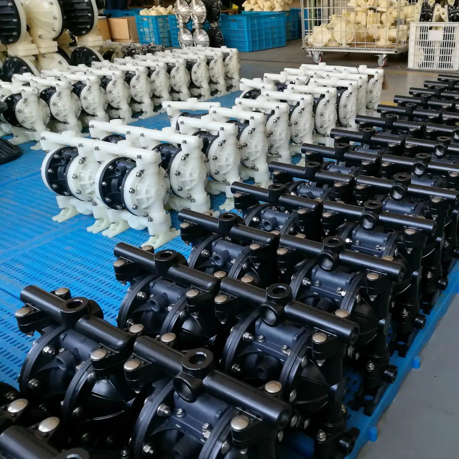 Sewage Air Operated Double Diaphragm Pump for Chemical Transfer