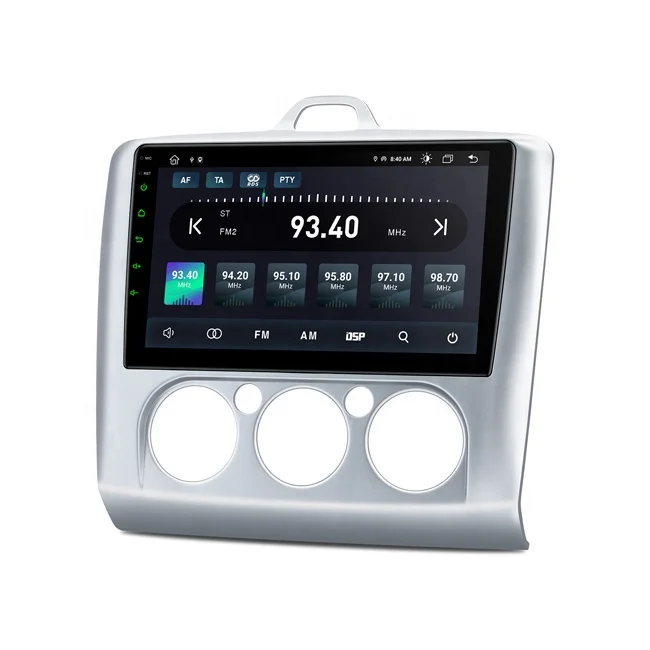 9 inch Android 11 Car Head Unit Multimedia Radio Player with Screen Mirroring Support AHD Camera PIP Mode Enabled for Ford