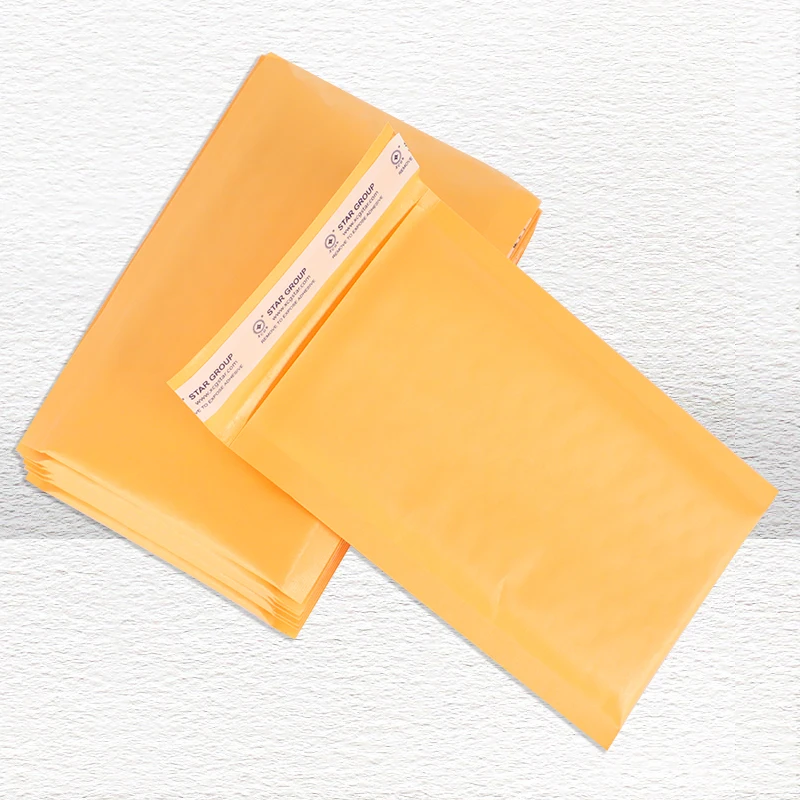 Custom Bubble Mailer Compostable Kraft Paper Mailing Bags Bubblle Padded Envelope