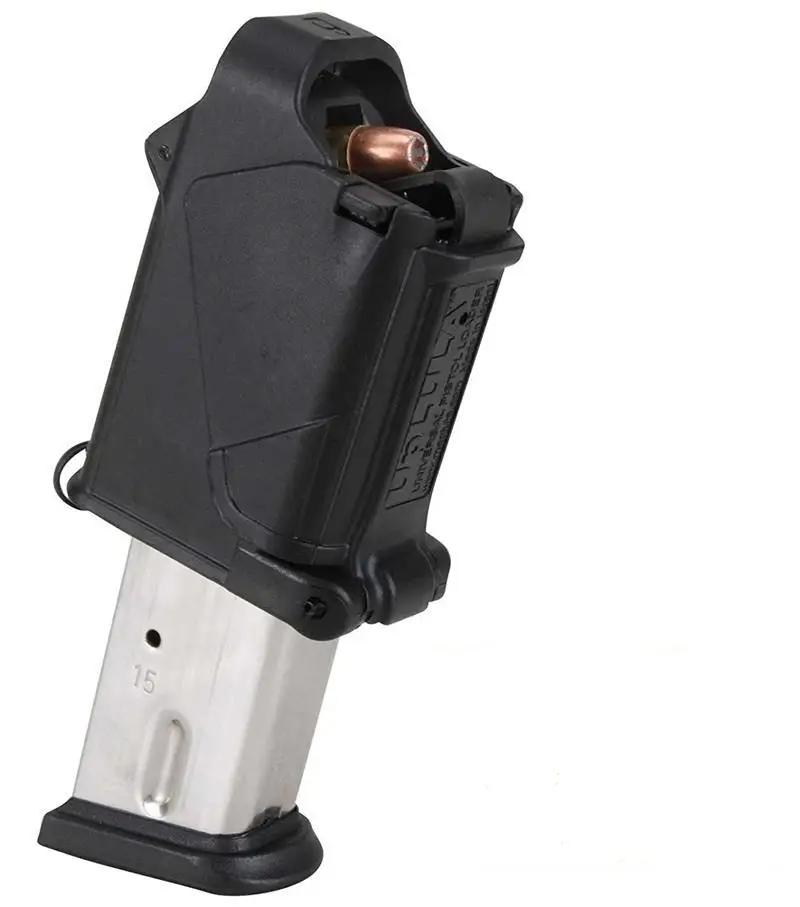 Speed loader is applicable to 9mm /. 40 /. 357 /. 380 automobile /. 45 magazine