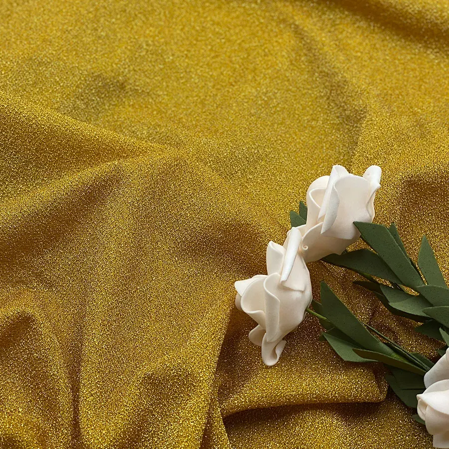 Украшения сверкающие блестящие скатерть Одежда для танцев Праздничная фон полиэстера нарядное Хромая вязаный люрексом металлизованная пряжа jijimi ткань