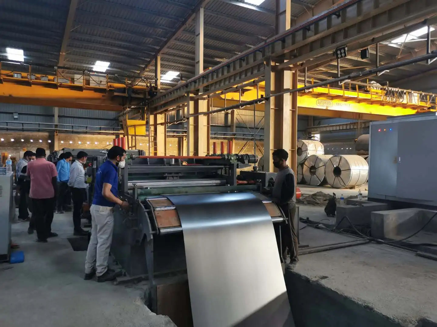 High Quality Leveling & Straightening Steel Cutting Machine Stainless Steel Coil Cut to Length Line Equipment