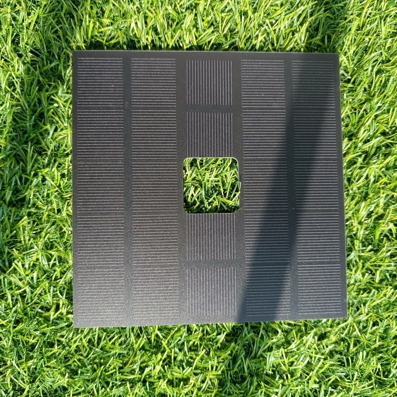 Company Manufacturing Plant 3w Solar Panel Custom Solar Cell 6 volt Miniature Solar Modules Square 6vdc 500ma Solar Panels 3 w