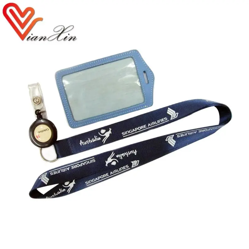 Брелок для id кредитных карт ремешок на шею из полиэстера с принтом заказ
