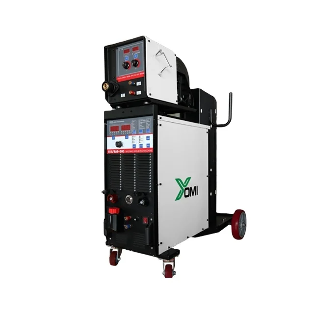220v 380v Aluminum Double Synergy Pulse Digital Inverter MMA NBC Co2 Maquina MIG MAG 500 Welding Machine