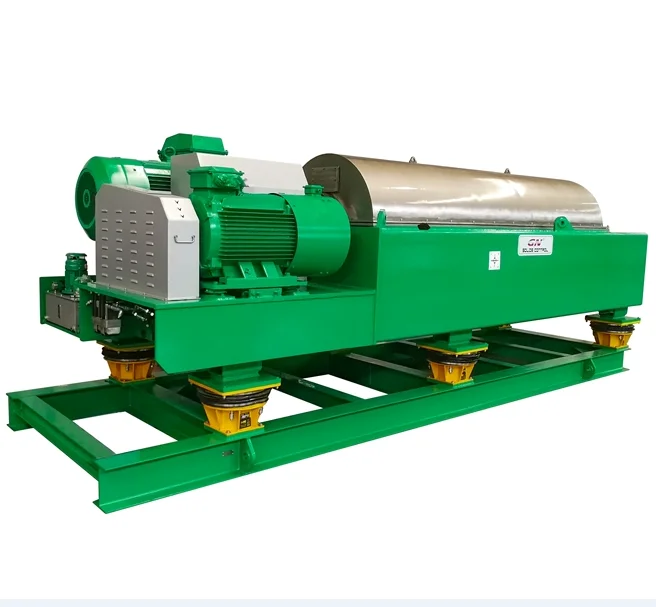 Decanter centrifuge separation equipment Horizontal spiral centrifuge  wastewater separator