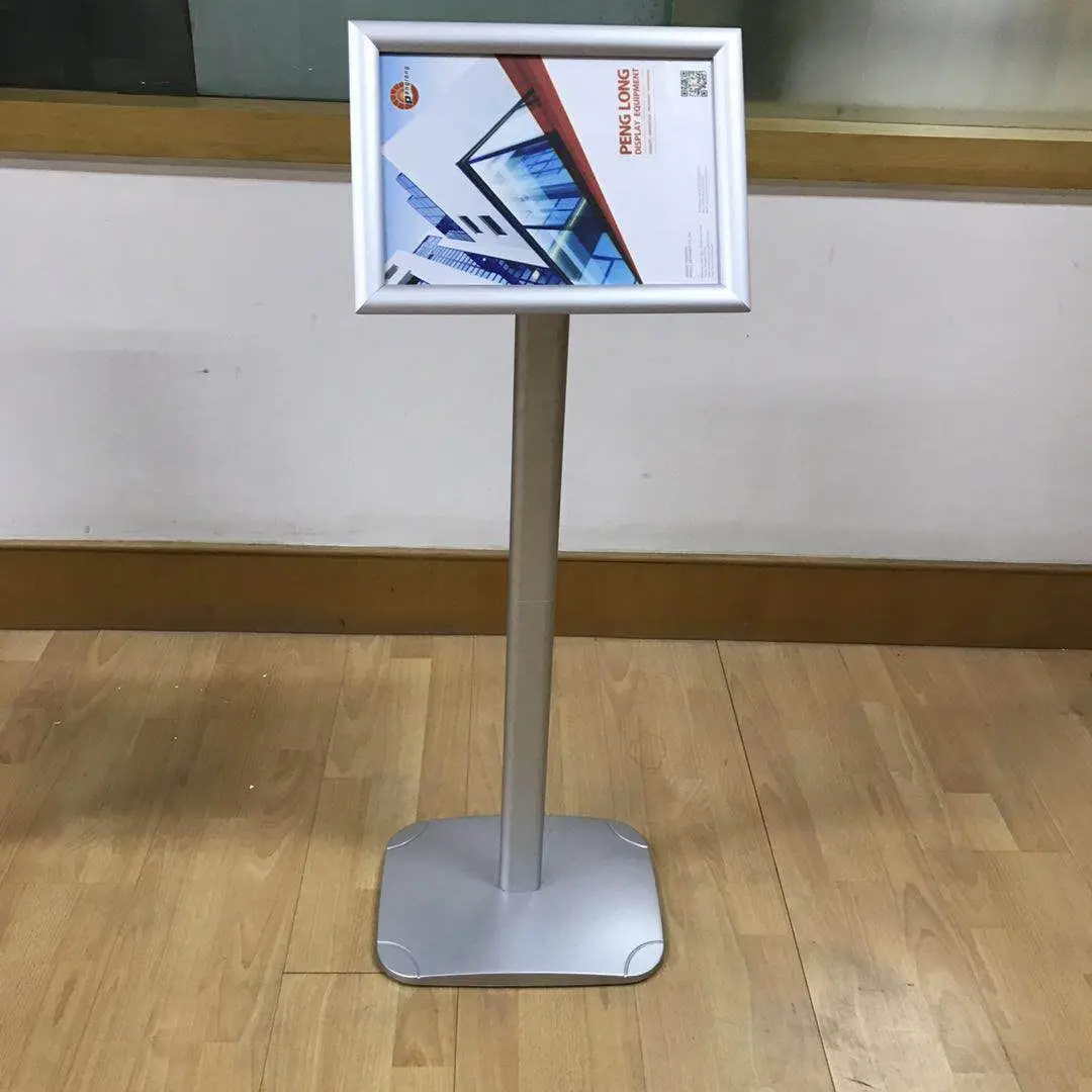 Наружный напольный держатель-подставка для меню на открытом воздухе