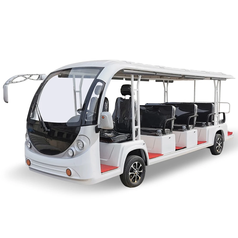 Китай 14 человек Электрический экскурсионный автобус с мощным 72v7.5kw