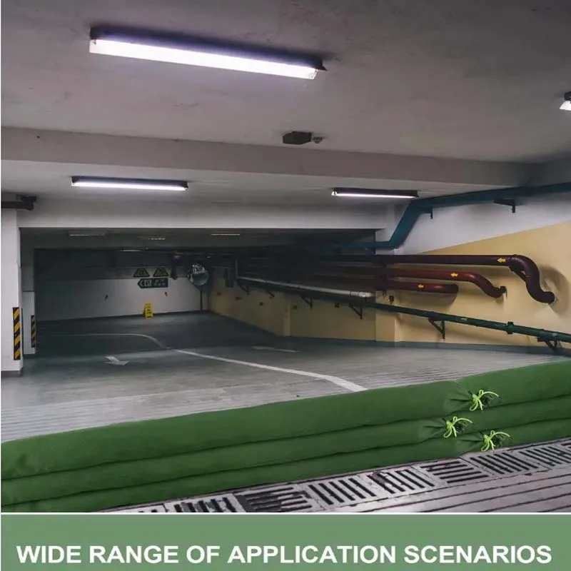 Sandbag Water Barrier Thickened Green Canvas Sand Bags for Flooding Garage Flood Protection Barriers Flexible Flood Protection