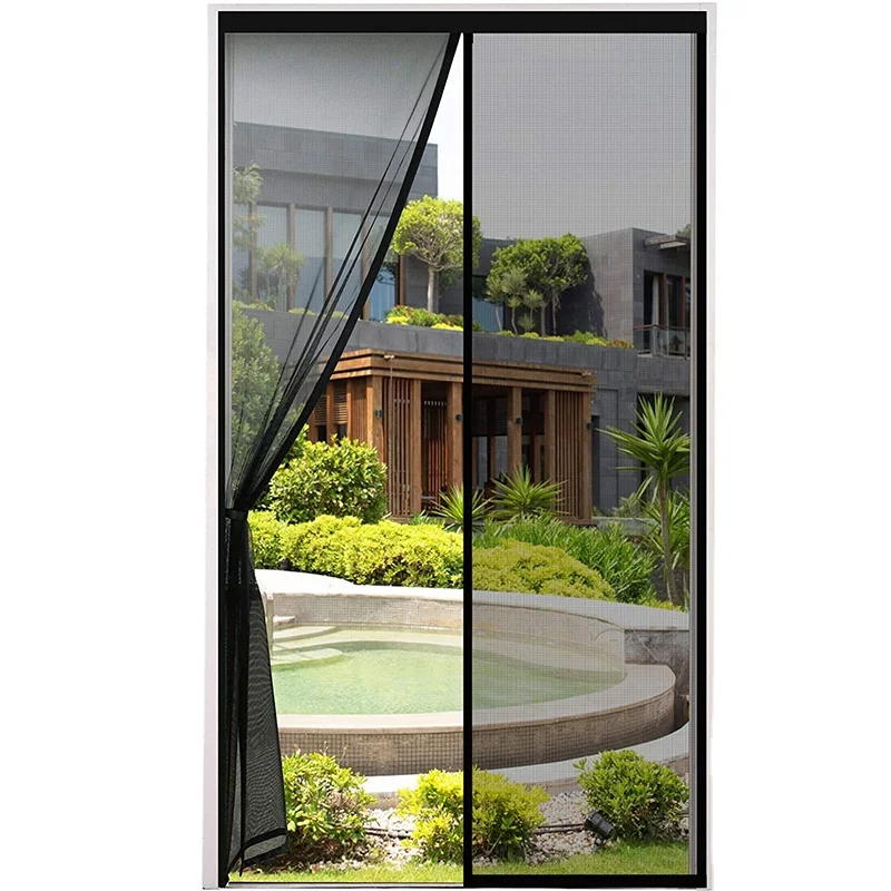 Keep bugs out anti insect magnets and sewn magnetic insect screen window curtain door