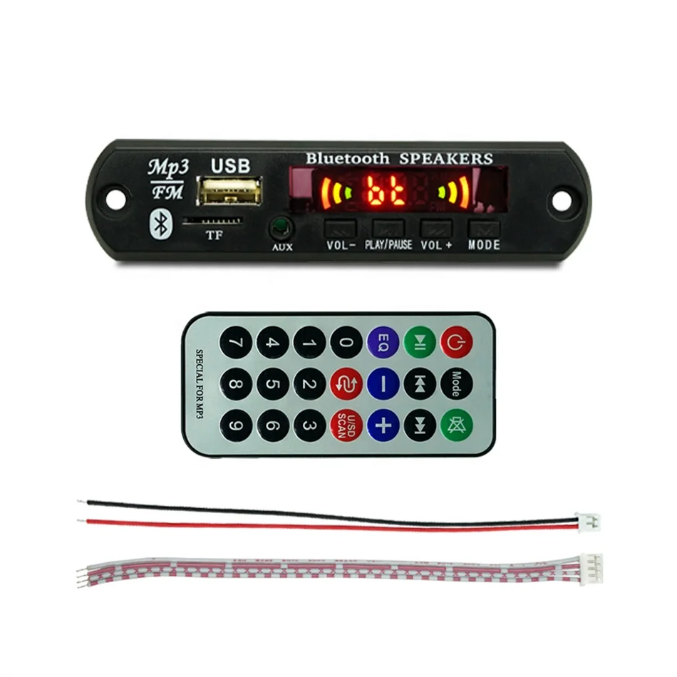 Digital Music Reproductor MP3 Player Bluetooth MP3 Module Wireless USB Kit Bluetooth 12V