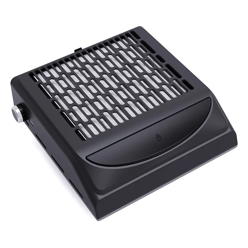 2024 Hot Sale Rechargeable Nail Art Manicure Dust Collector Professional 100w Powerful Two Colors USB Charge Low Noise