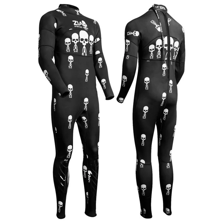 Неопреновый Мужской гидрокостюм с длинным рукавом 3 мм 5 7