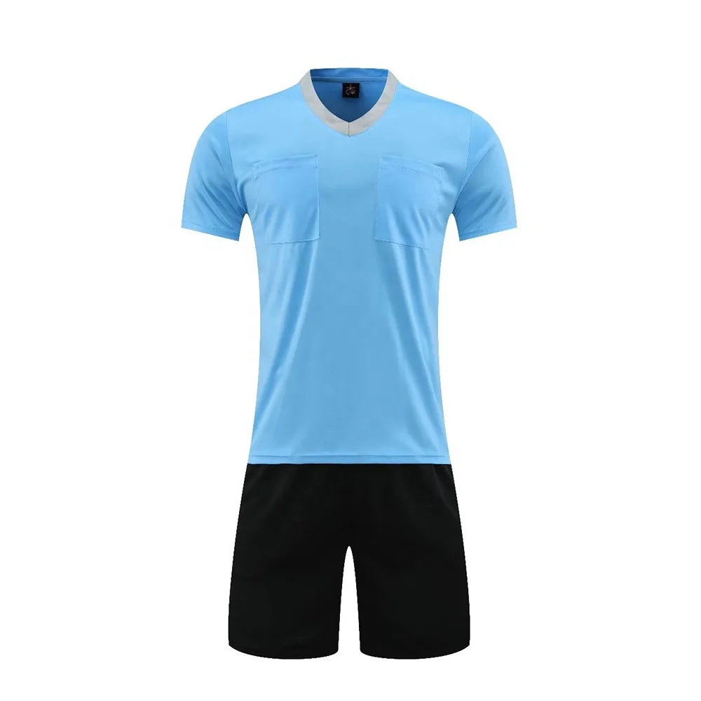 Personal Design 2023 New Soccer Referee Uniforms Thai Quality  Soccer Jersey Referee Jersey
