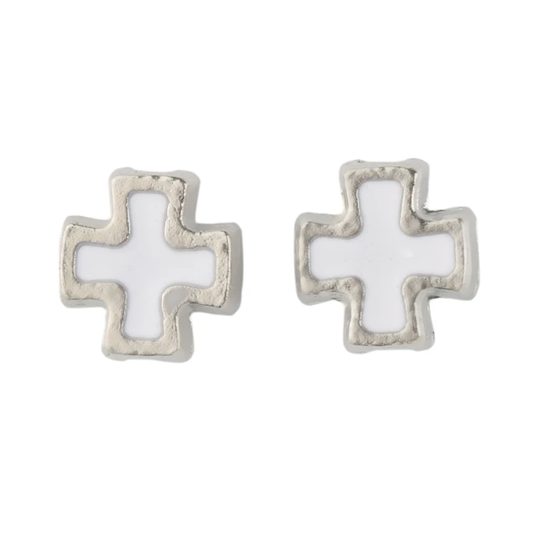 Wholesale Fashion Beads Rosary Mini cross Charm Beads Rosary Center