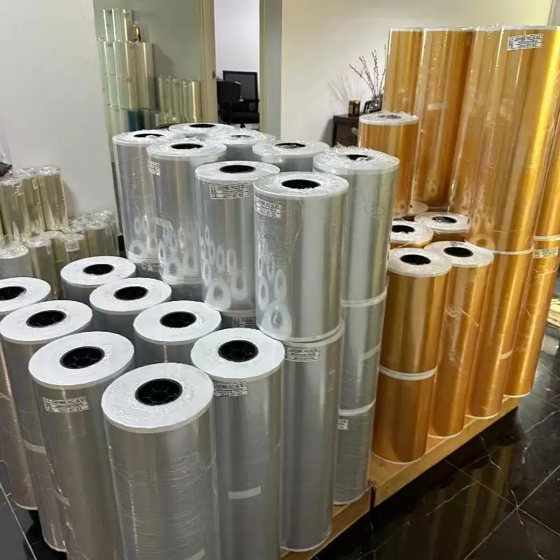 Qinyu opaque window 80 micron uv lamination 60cmx100m rejection removable car phone film roll
