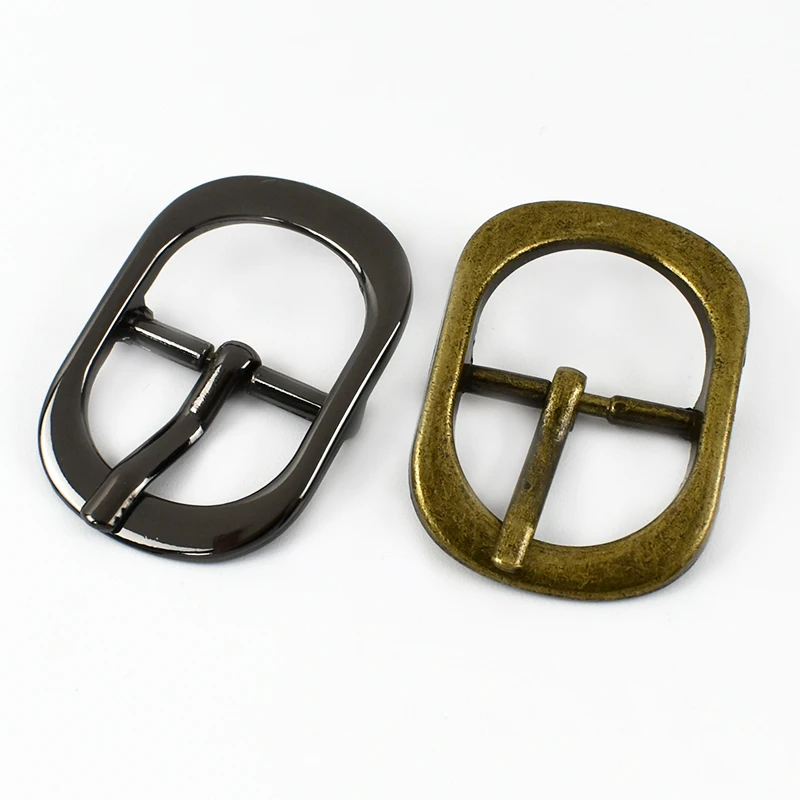 Meetee F3-23 DIY Leather Crafts Hardware Sewing Accessories Bag Strap Clasp Buckle 20mm Adjustable Alloy Belt Pin