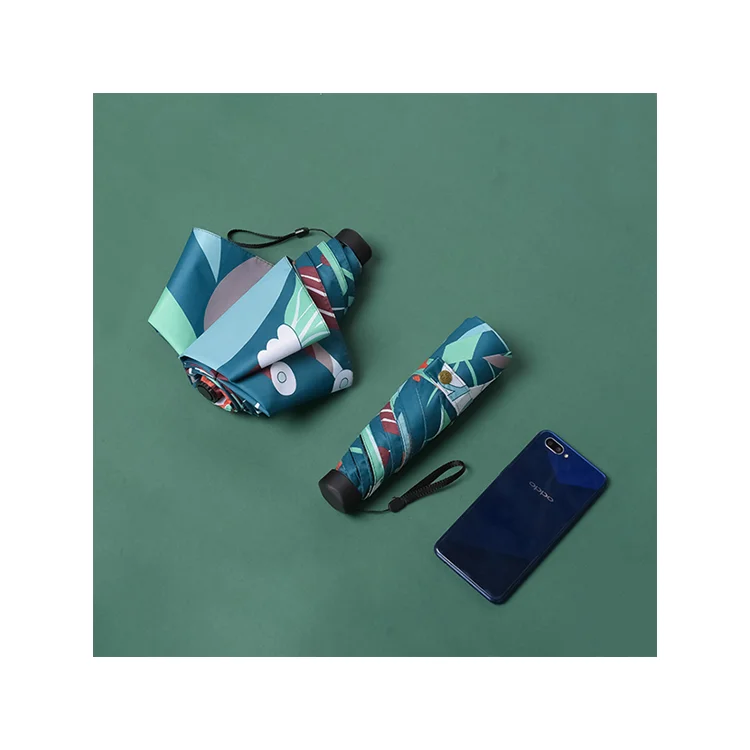 Best Selling Durable Using Digital Printing Manual Yellow Mini Drink Minions Umbrella