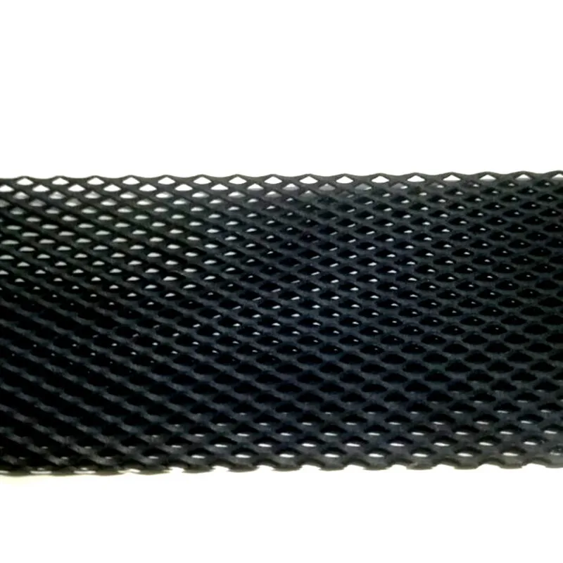 Diamond hole titanium/nickel flatend expanded sheet metal wire mesh