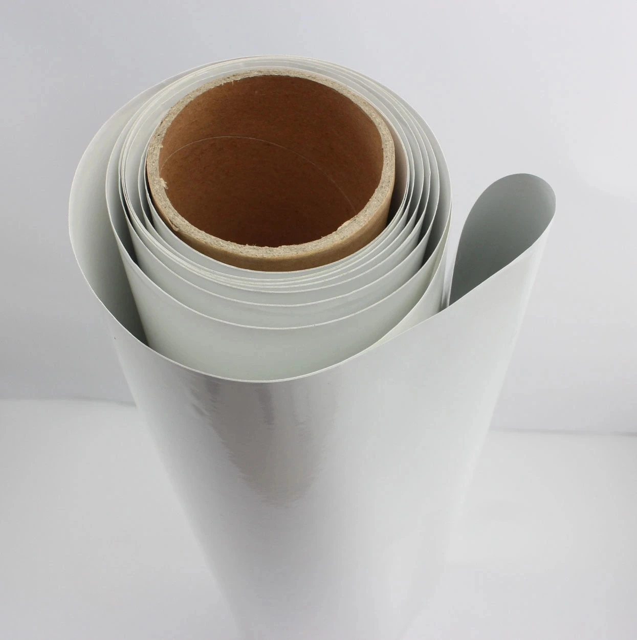 Shanghai Allsign 120gsm 140gsm Glossy/ Matt White Printing self Adhesive Vinyl Sticker Roll Self Adhesive Vinyl for advertising