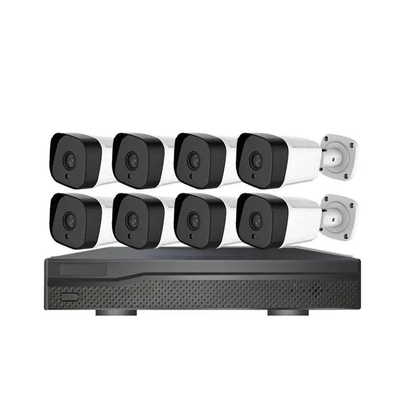 5MP 8CH Waterproof CCTV Camera Security Video Surveillance System POE NVR Kit