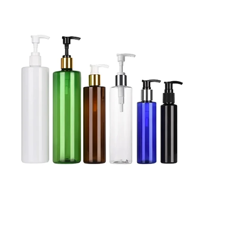 cosmetic packaging plastic water bottle with flip top cap for skin care packaging