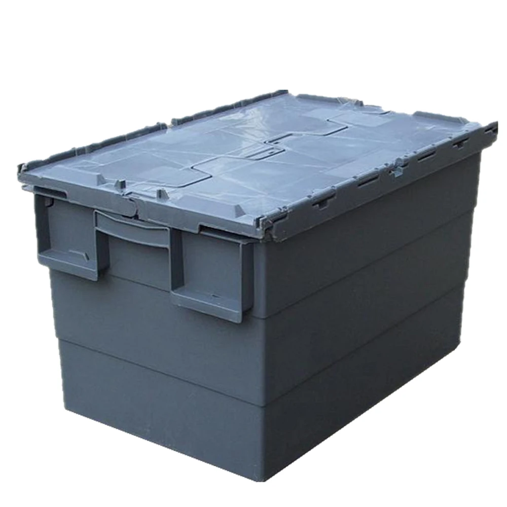 New 70L large stackable Plastic Moving Standard turnover crate