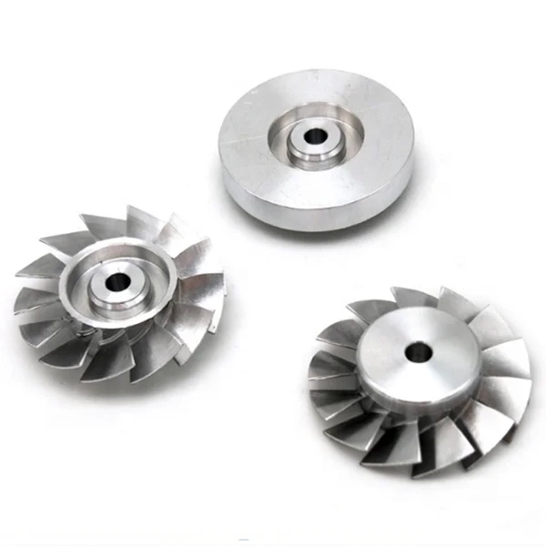 Custom OEM Customize 5 Axis Precision CNC Machining Machined Stainless Steel Aluminum Turbocharger Impeller
