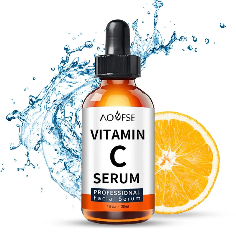 30ML SkinCare Organic Anti Aging Whitening Hyaluronic Acid Collagen Face Serum Vitamin C Serum