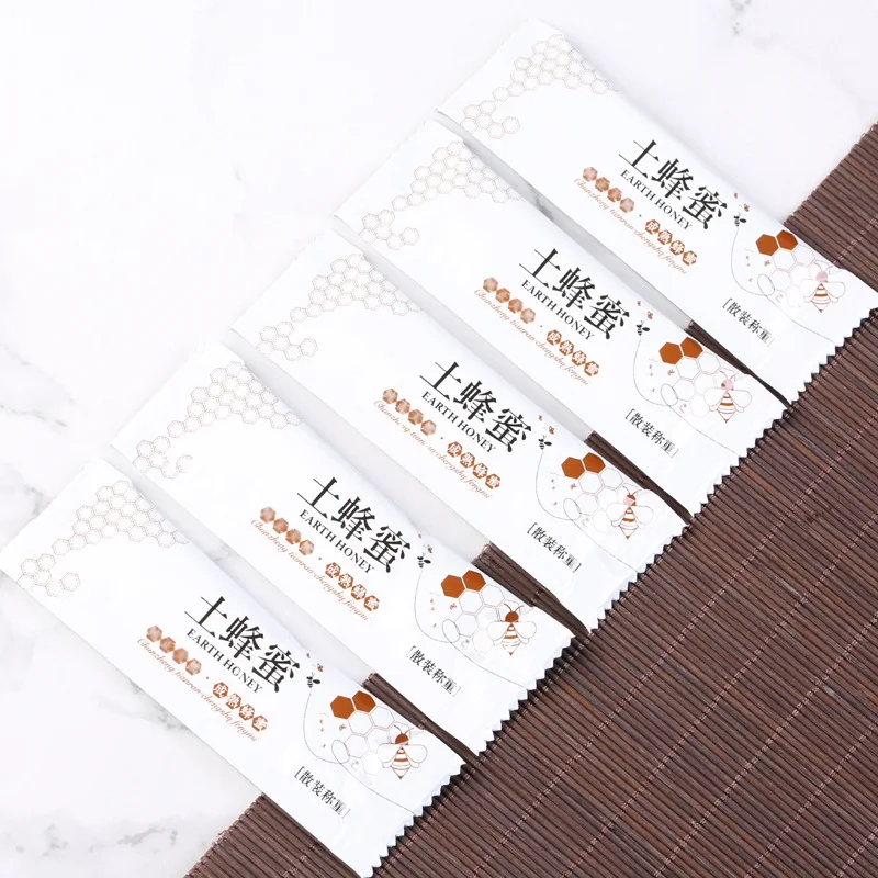 Honey protein coffee tea powder stick sachet bag packaging roll film