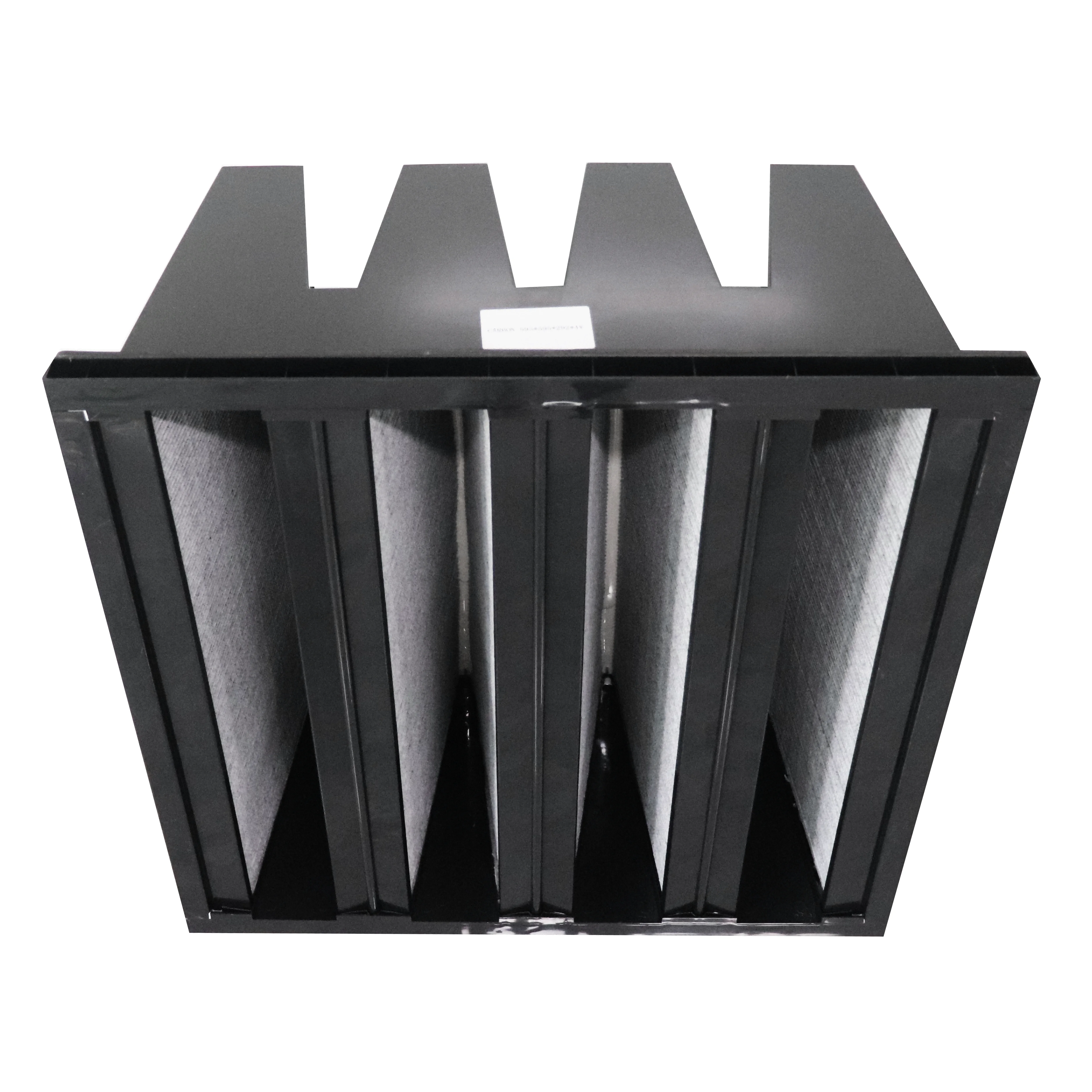 V Shape Compact Air Filter Activated Carbon V Cell Filters